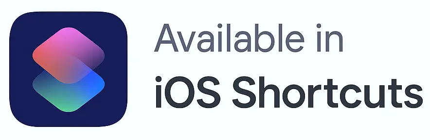 Get on iOS Shortcuts